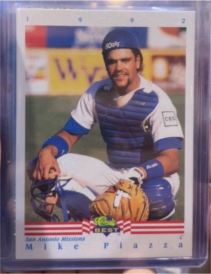 1992 Classic Best #345 Mike Piazza — front