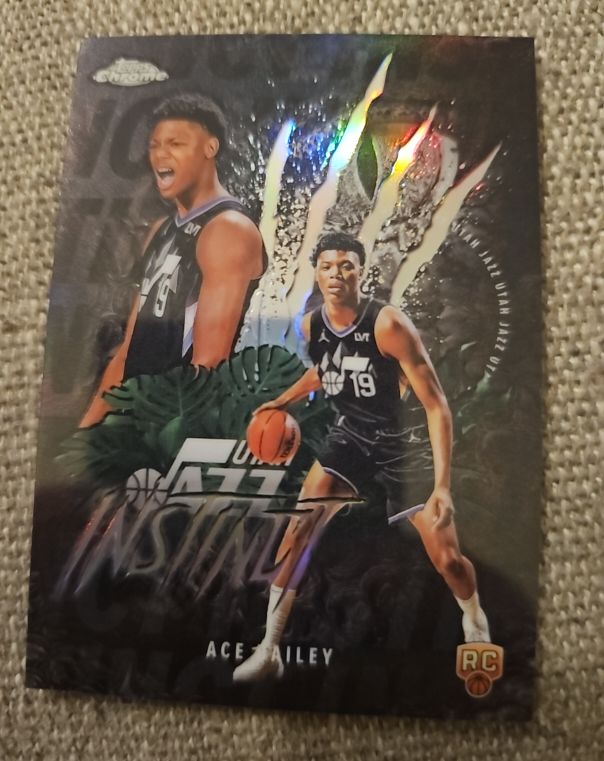 2025-26 Topps Chrome #INS-15 Ace Bailey Instinct — front