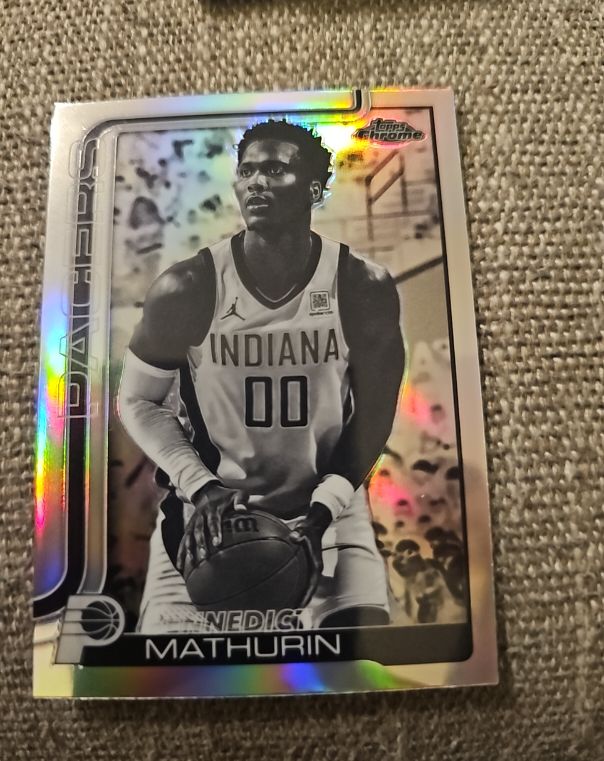2025-26 Topps Chrome #93 Bennedict Mathurin — front