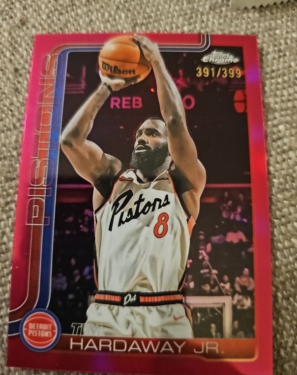 2025-26 Topps Chrome #7 Tim Hardaway Jr. — front