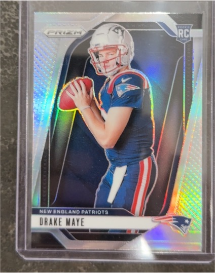 2024 Panini Prizm #329 Drake Maye — front