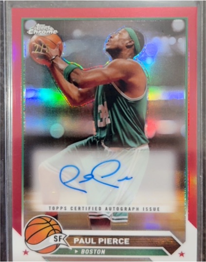 2023-24 Topps Chrome #CG-PP Paul Pierce — front