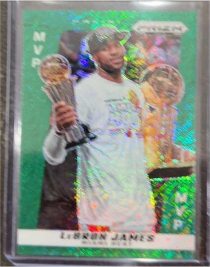 2023 Panini Prizm #MVP LeBron James — front