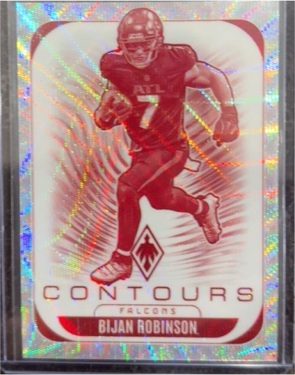 2025 Panini Phoenix #2 Bijan Robinson Contours — front