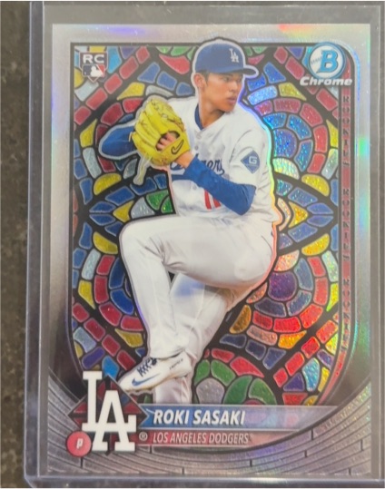 2025 Bowman Chrome #12 Roki Sasaki — front