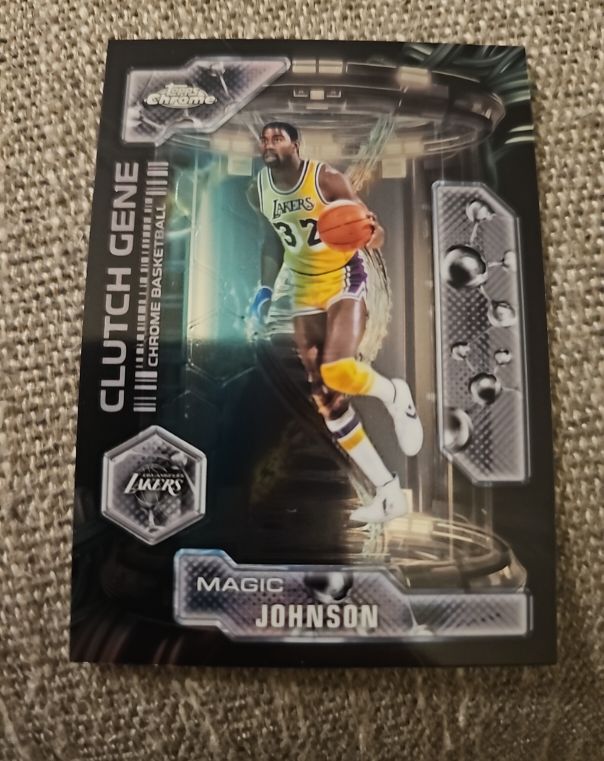 2025-26 Topps Chrome #CG-28 Magic Johnson — front
