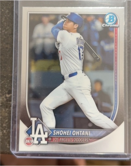 2025 Bowman Chrome #17 Shohei Ohtani — front