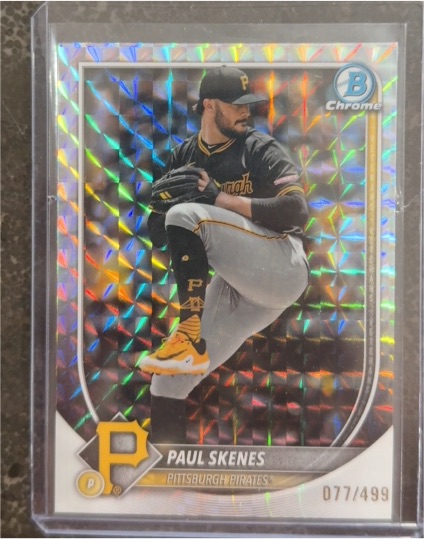 2025 Bowman Chrome #30 Paul Skenes — front