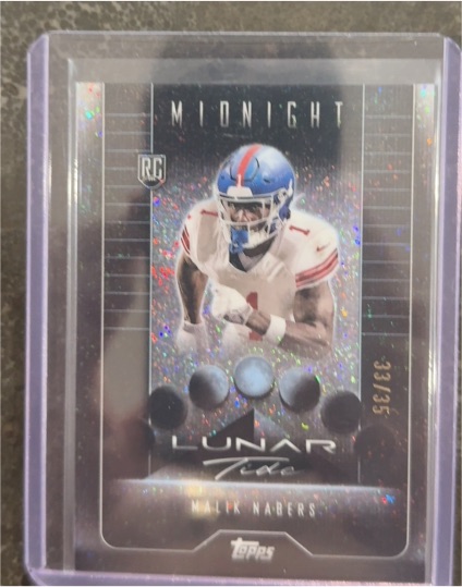 2024 Topps Midnight #LT-6 Malik Nabers — front