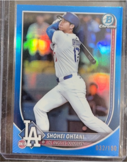2025 Bowman Chrome #17 Shohei Ohtani — front