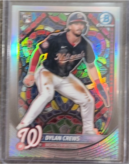 2025 Bowman Chrome #3 Dylan Crews — front