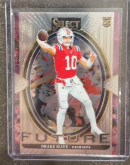 2024 Panini Select #5 Drake Maye Select Future — front