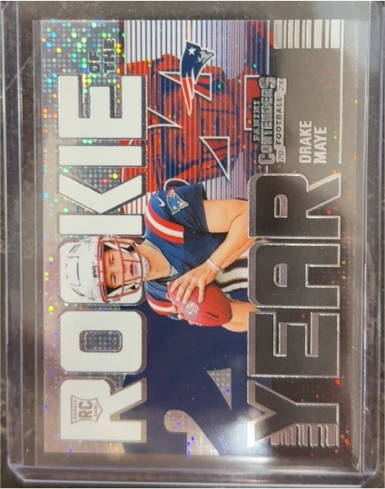 2024 Panini Contenders #3 Drake Maye — front
