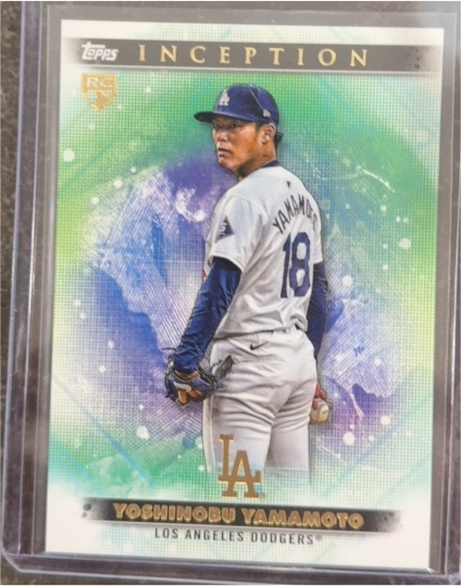 2024 Topps Inception #44 Yoshinobu Yamamoto — front