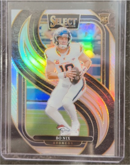 2024 Panini Select Premier Level #117 Bo Nix — front