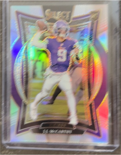 2024 Panini Select #24 J.J. McCarthy — front