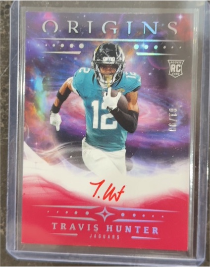 2025 Panini Origins #RA-THU Travis Hunter — front