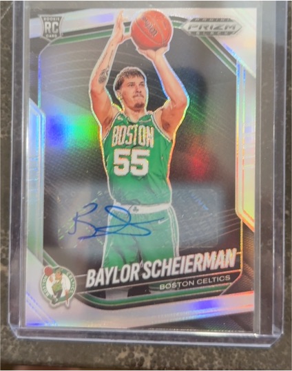 2024-25 Panini Prizm Black #82 Baylor Scheierman — front