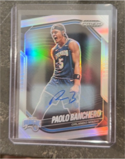 2024-25 Panini Prizm Black #117 Paolo Banchero — front