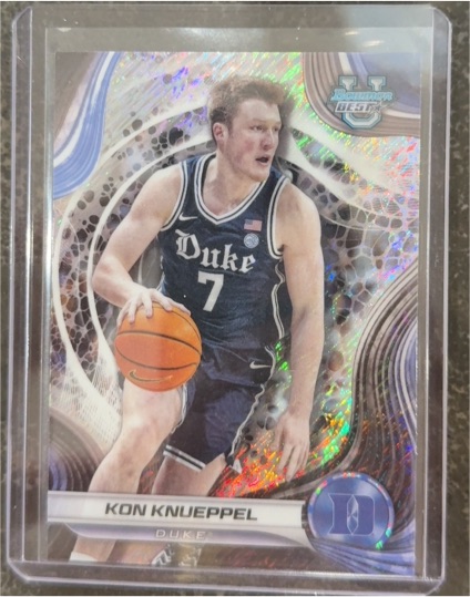 2024-25 Bowman's Best University #48 Kon Knueppel — front