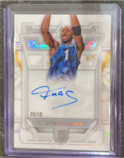 2023-24 Topps Royalty Basketball Tracy McGrady Royal Precedence /10 — front