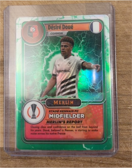2023-24 Topps Merlin UEFA Club Competitions #MG-8 Désiré Doué — front