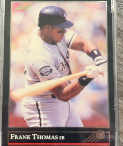1992 Leaf Black Gold #349 Frank Thomas — front