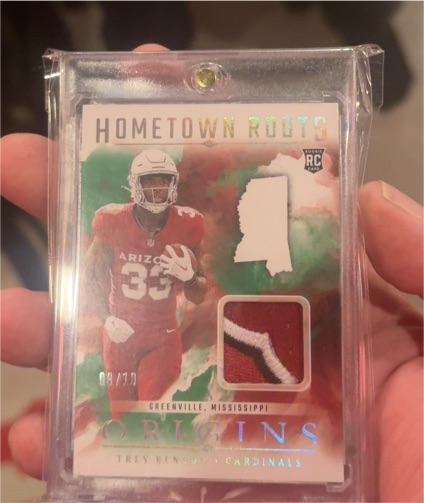 2024 Panini Origins #HRO-TBE Trey Benson — front