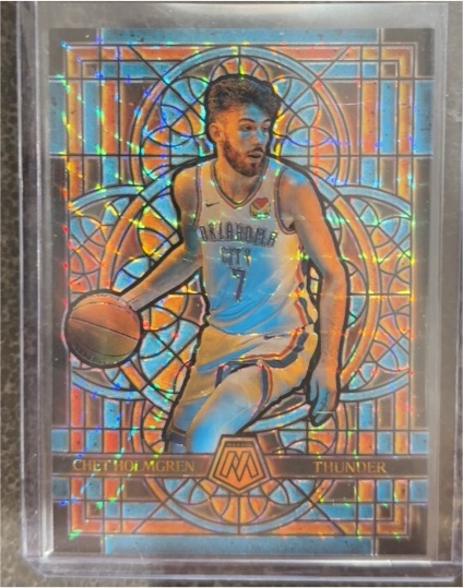 2024-25 Panini Mosaic Stained Glass Chet Holmgren — front