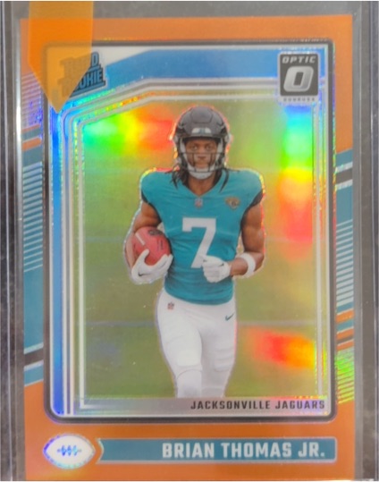 2024 Panini Donruss Optic #214 Brian Thomas Jr. — front