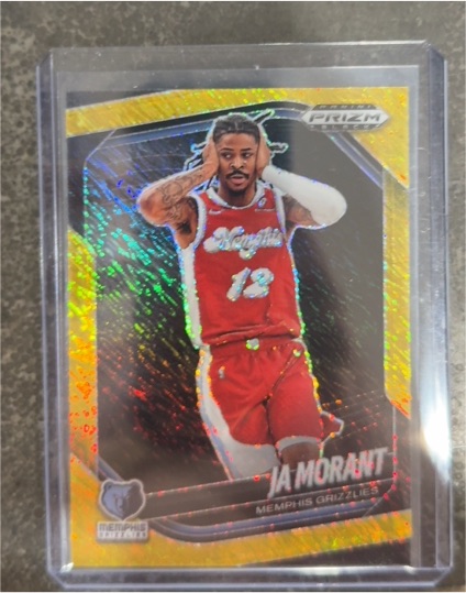 2024-25 Panini Prizm Black #9 Ja Morant — front