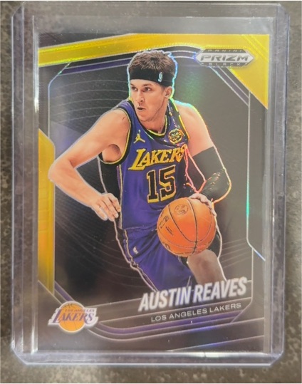 2024-25 Panini Prizm Black #21 Austin Reaves — front
