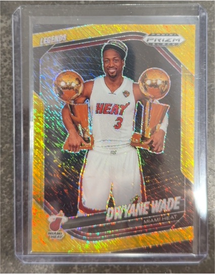 2024-25 Panini Prizm Black Legends #261 Dwyane Wade — front