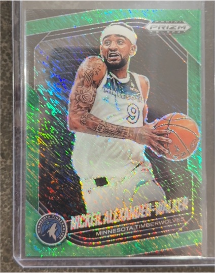 2024-25 Panini Prizm Black #193 Nickeil Alexander-Walker — front