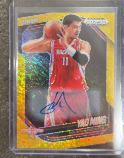 2024-25 Panini Prizm Black Legends #264 Yao Ming — front