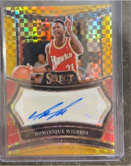 2024-25 Panini Select #SIG-WIL Dominique Wilkins — front