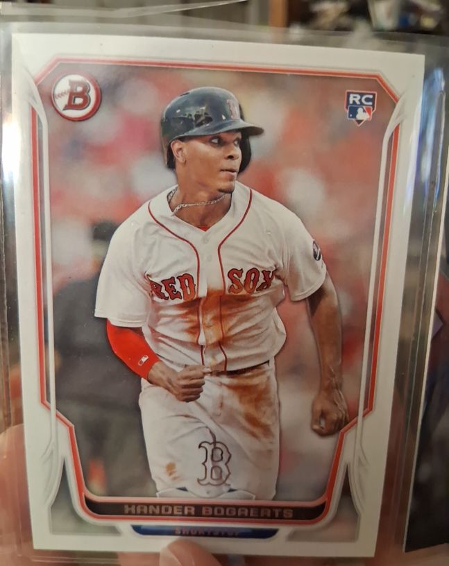2014 Bowman #84 Xander Bogaerts Rookie Card — front