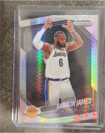 2024-25 Panini Prizm Black #52 LeBron James — front