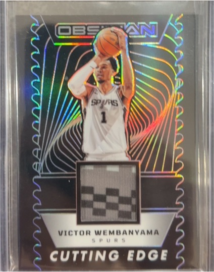 2024-25 Panini Obsidian Cutting Edge #CE-VW Victor Wembanyama — front