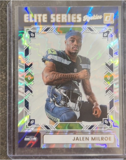 2025 Donruss Elite Series Rookies #ESR-JME Jalen Milroe — front