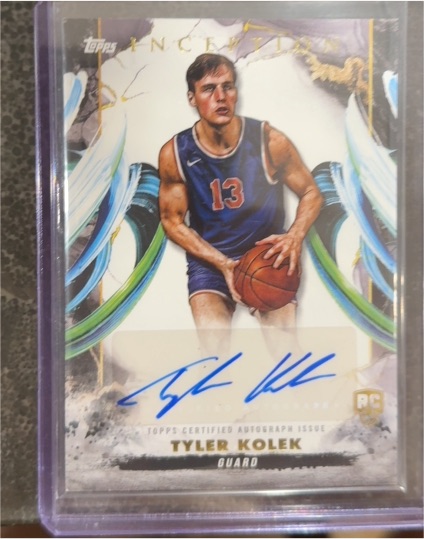 2024-25 Topps Inception #RA-TK Tyler Kolek Rookie Autographs — front