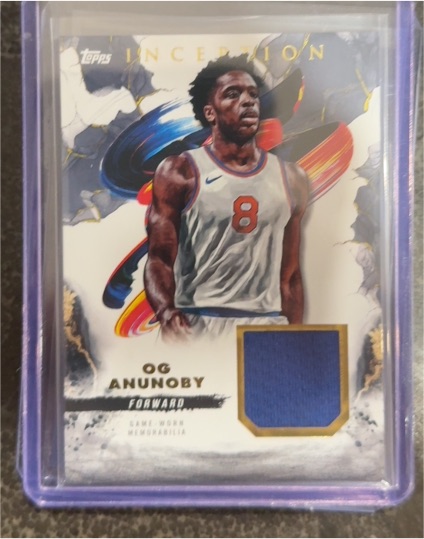 2025 Topps Inception #REC-OA OG Anunoby — front