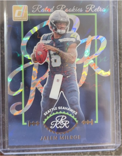 2025 Donruss Rated Rookies Retro #16 Jalen Milroe — front
