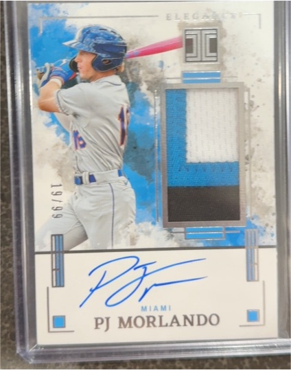2024 Panini Impeccable Elegance #19 PJ Morlando — front