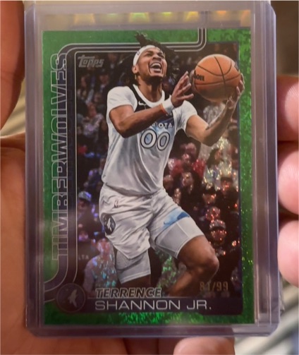 2025-26 Topps #113 Terrence Shannon Jr. — front