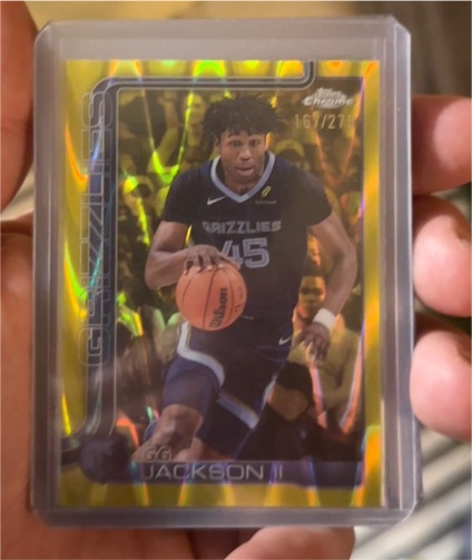 2025-26 Topps Chrome #199 GG Jackson II — front