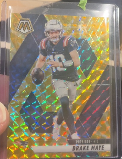 2025 Panini Mosaic Football #28 Drake Maye — front