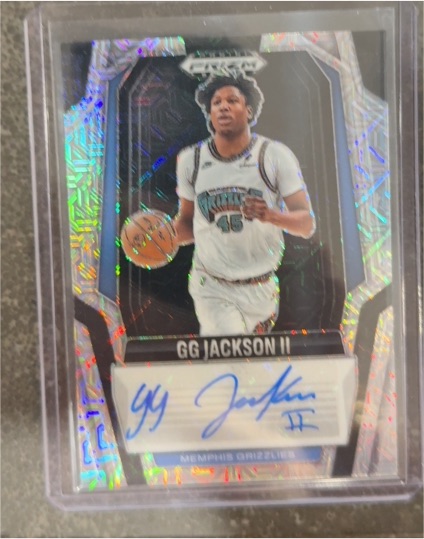 2023-24 Panini Select Signature Selections #SSS-GGJ GG Jackson II — front