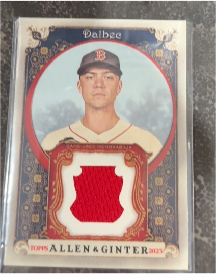 2023 Topps Allen & Ginter #AGRB-BD Bobby Dalbec — front
