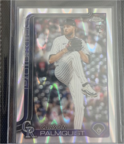 2025 Topps Chrome Update #USC173 Carson Palmquist — front